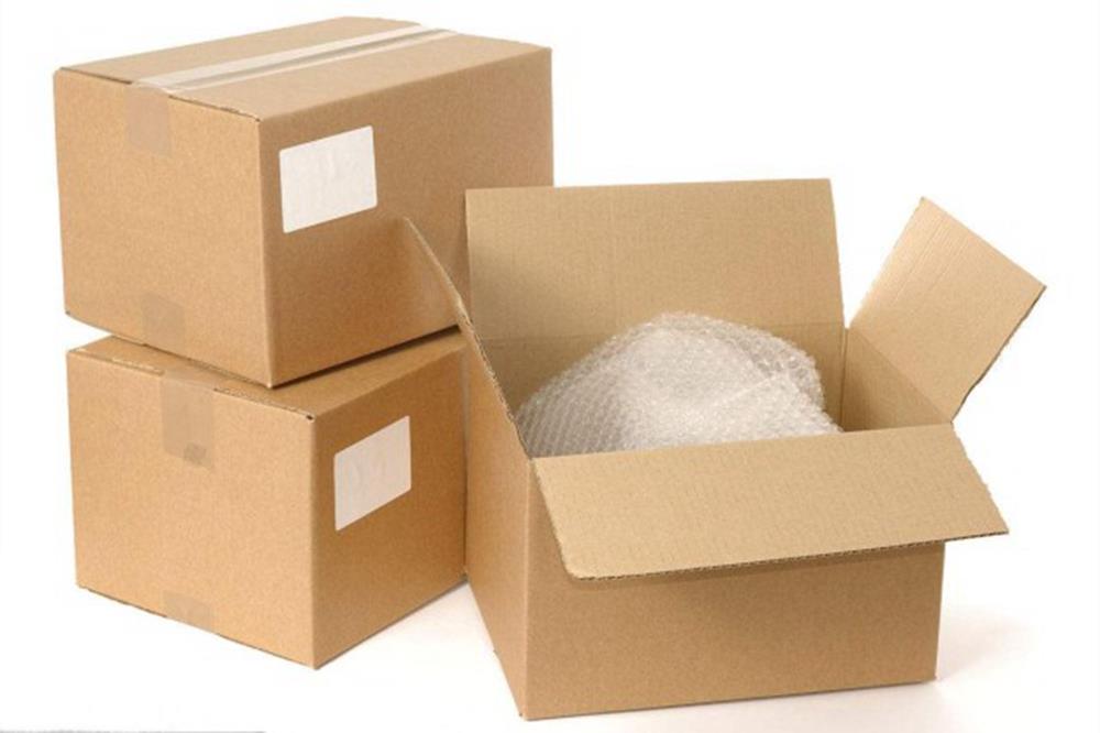 package with foam bag